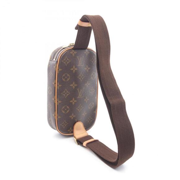LOUIS VUITTON Brown Monogram Leather Fanny Pack - Picture 3 of 9